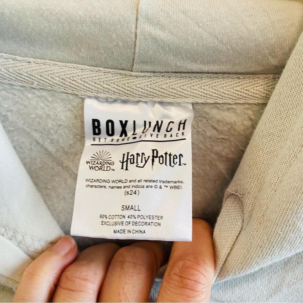 BOXLUNCH Harry Potter Slytherin Varsity Hoodie - Picture 9 of 9